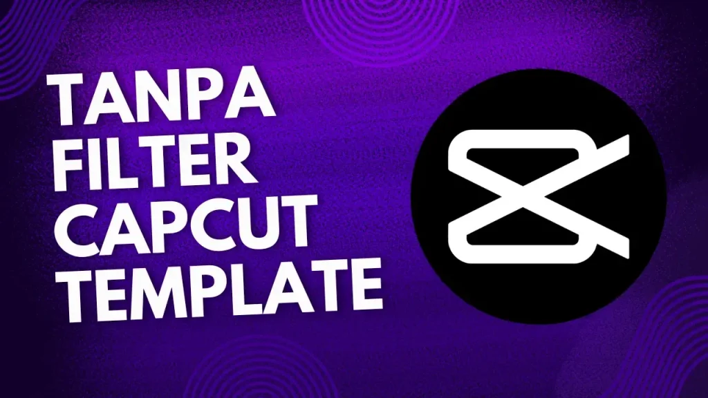 Tanpa Filter CapCut Template